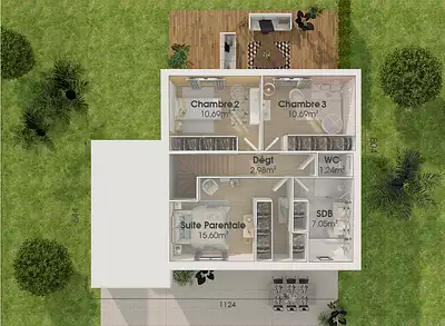 Maison neuve, 98 m²