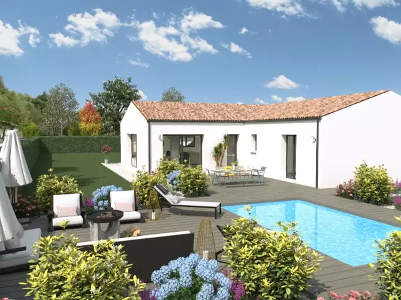 Maison neuve, 86 m² - Saint-Médard-d'Aunis (17220)