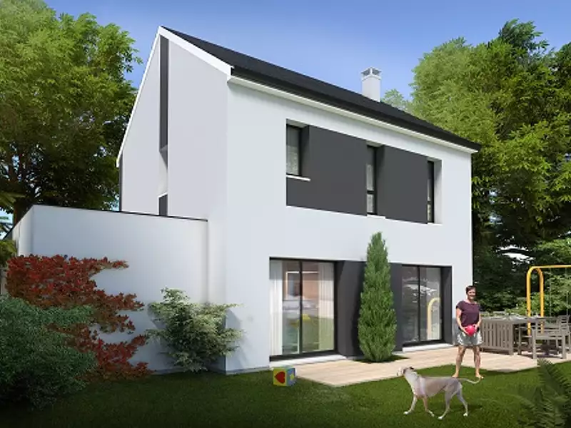 Maison neuve, 86,78 m² - Tourville-sur-Arques (76550)