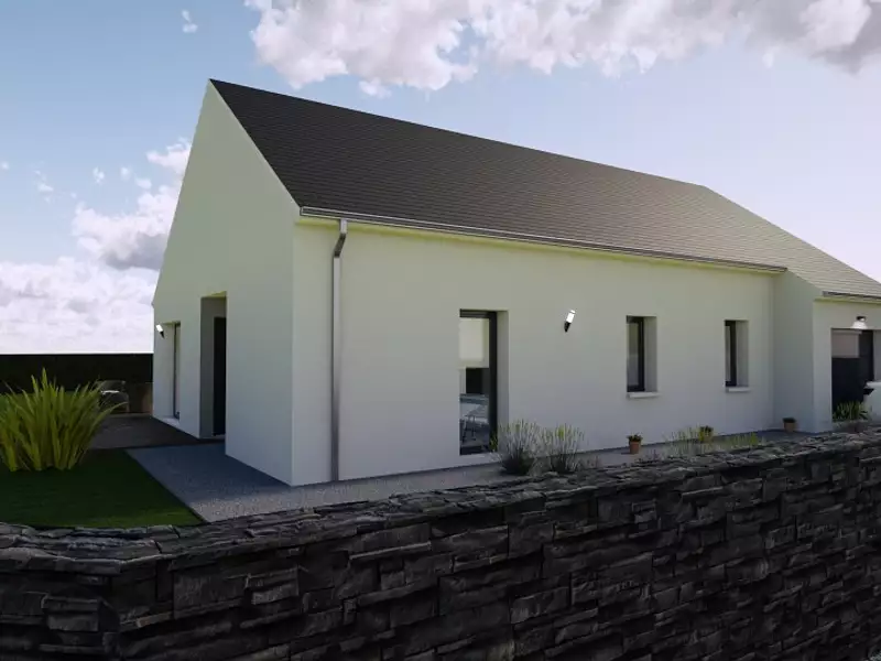 Maison neuve, 92 m² - Tauxigny-Saint-Bauld (37310)