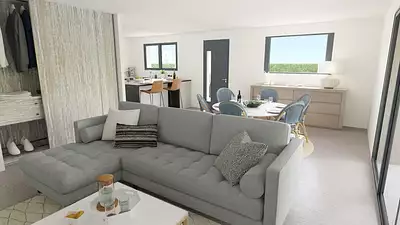 Maison neuve, 100 m²