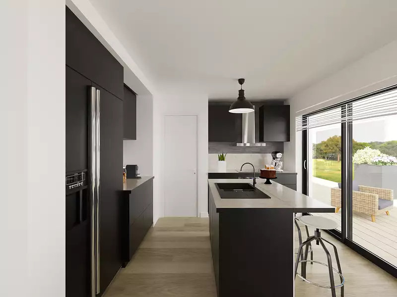 Maison neuve, 137,78 m² - Montévrain (77144)