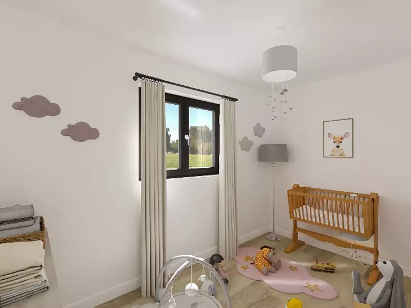 Maison neuve, 83 m² - Douchy-les-Mines (59282)