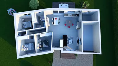 Maison neuve, 95 m²