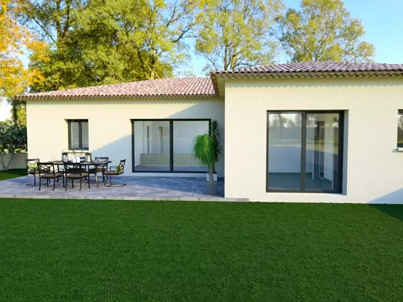 Maison neuve, 88 m² - Sénas (13560)