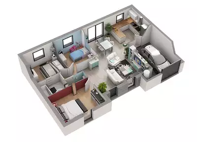 Maison neuve, 90 m²