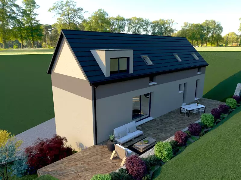 Maison neuve, 107 m² - Saint-Léger-du-Bourg-Denis (76160)