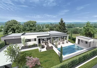 Terrain à bâtir, 1 050 m²