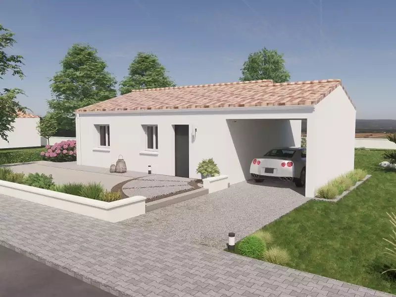 Maison neuve, 60 m² - Saint-Palais-sur-Mer (17420)