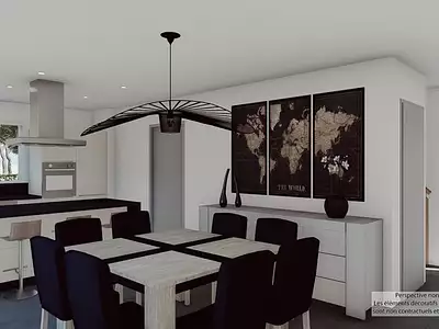 Maison neuve, 125 m² - Pencran (29800)