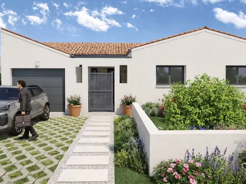 Maison neuve, 100 m² - Loire-les-Marais (17870)