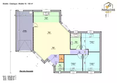 Maison neuve, 100 m²