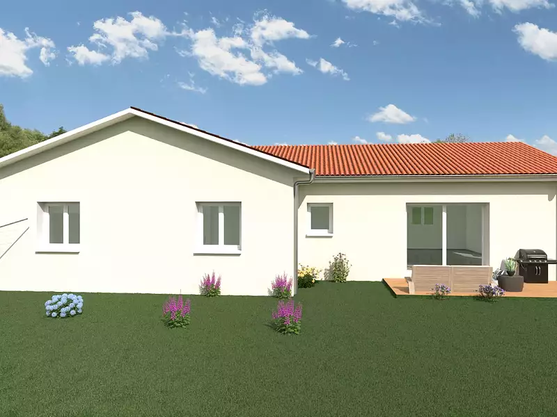 Maison neuve, 105 m² - Chalain-le-Comtal (42600)