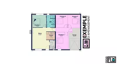 Maison neuve, 50 m²