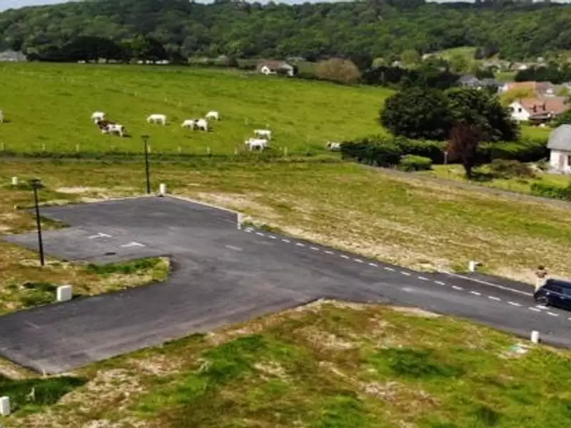 Terrain à bâtir, 720 m² - Ganzeville (76400)