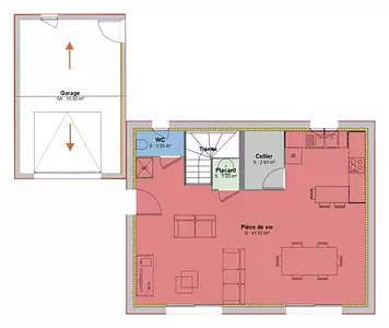 Maison neuve, 93 m²