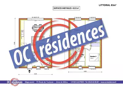 Maison neuve, 82 m²