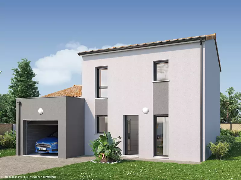 Maison neuve, 100 m² - Maransin (33230)