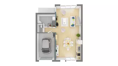 Maison neuve, 105 m²