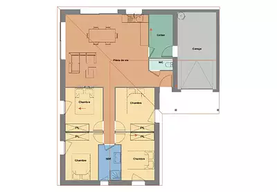 Maison neuve, 85 m²