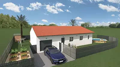 Maison neuve, 100 m²