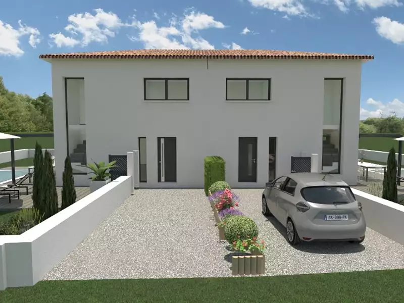Maison neuve, 80 m² - La Farlède (83210)