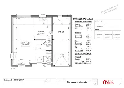 Maison neuve, 110 m²
