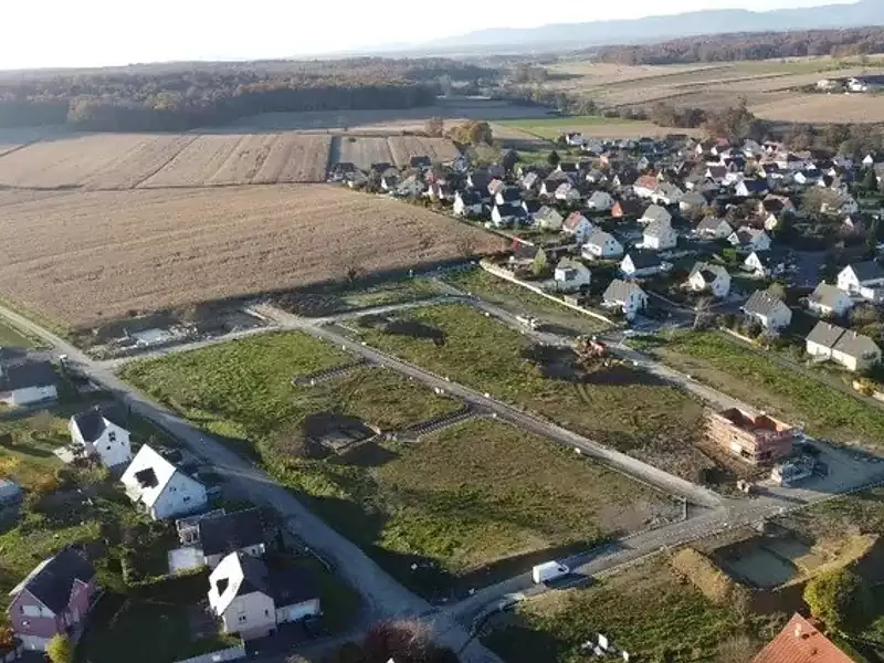 Terrain à bâtir, 600 m² - Carspach (68130)