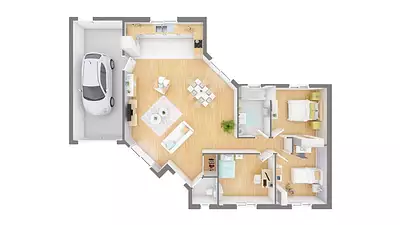 Maison neuve, 100 m²