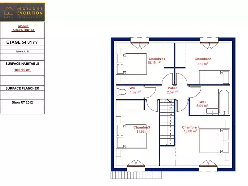 Maison neuve, 100 m² - Ollainville (91340)