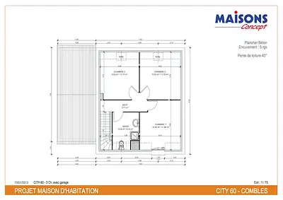 Maison neuve, 86 m²