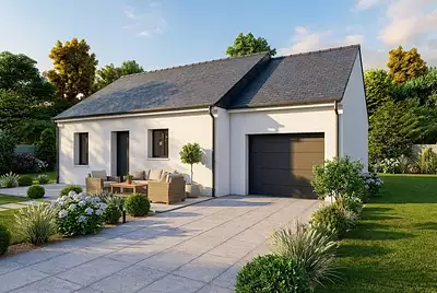 Maison neuve, 73 m²