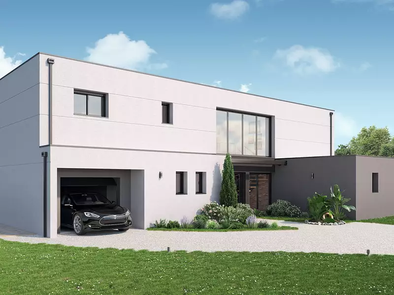 Maison neuve, 203 m² - Monnaie (37380)