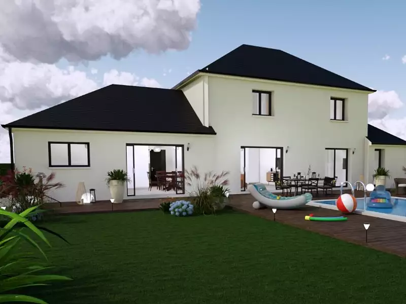 Maison neuve, 165 m² - La Croix-en-Touraine (37150)