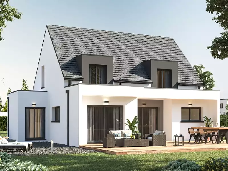Maison neuve, 125 m² - Le Relecq-Kerhuon (29480)