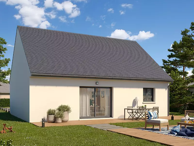Maison neuve, 71 m² - Les Villages Vovéens (28150)