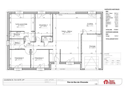 Maison neuve, 101 m²