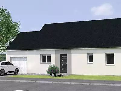 Maison neuve, 84 m² - Villemoisan (49370)