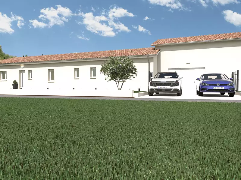 Maison neuve, 120 m² - Charnay-lès-Mâcon (71850)