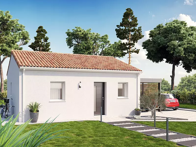 Maison neuve, 49 m² - Arsac (33460)