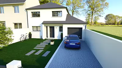 Maison neuve, 114,35 m²