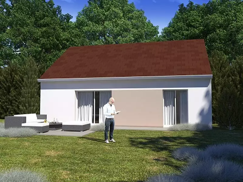 Maison neuve, 75 m² - Tourville-la-Rivière (76410)