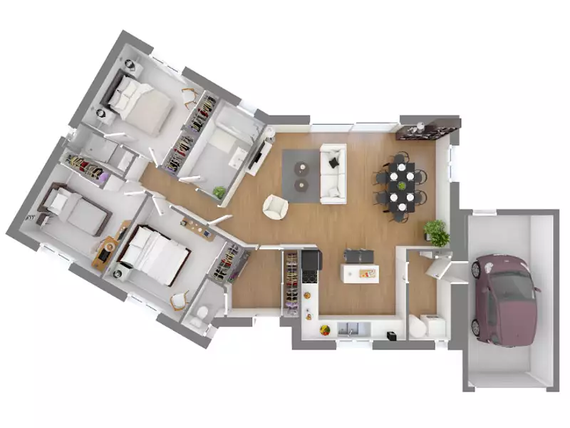 Maison neuve, 100 m² - Lavaur (81500)
