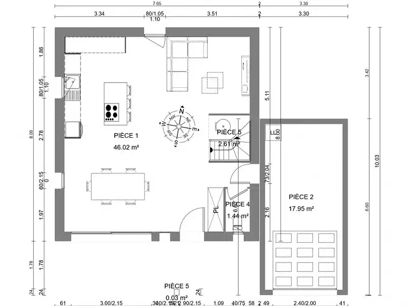 Maison neuve, 91 m² - Anneyron (26140)