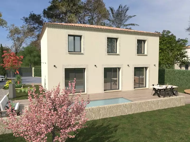 Maison neuve, 140 m² - Châteauneuf-Grasse (06740)