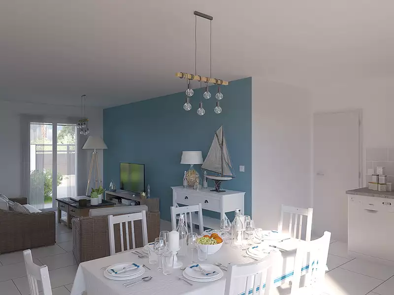 Maison neuve, 92 m² - Le Champ-Saint-Père (85540)