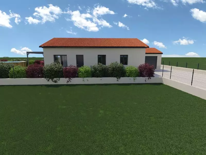 Maison neuve, 83 m² - Marcilloles (38260)