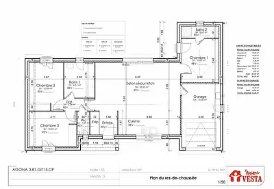 Maison neuve, 81 m²