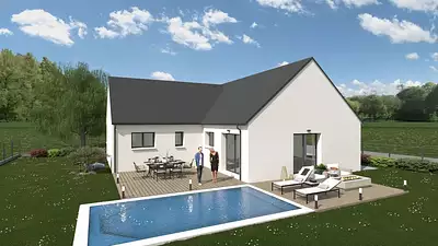 Maison neuve, 104 m²