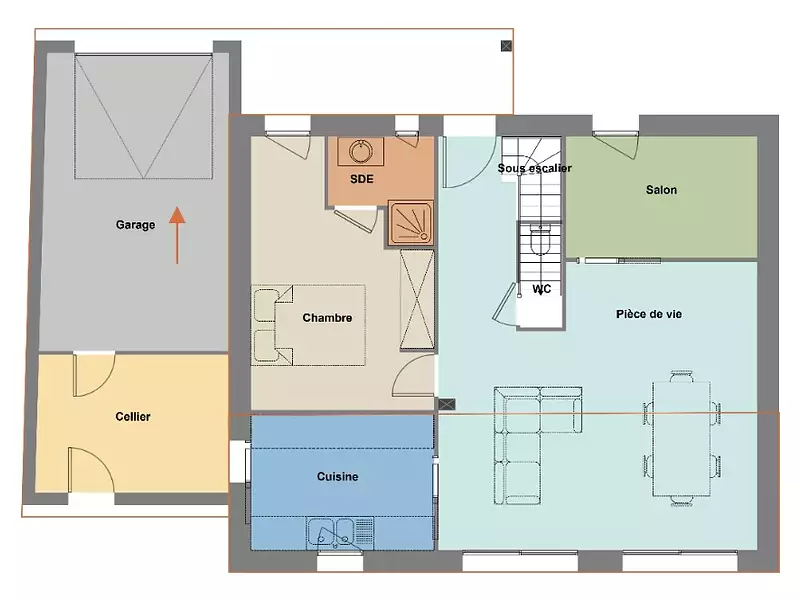 Maison neuve, 90 m² - Pludual (22290)